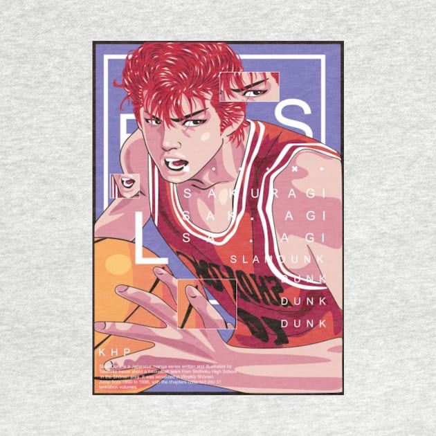 Hanamichi Sakuragi by Kukuh_handal